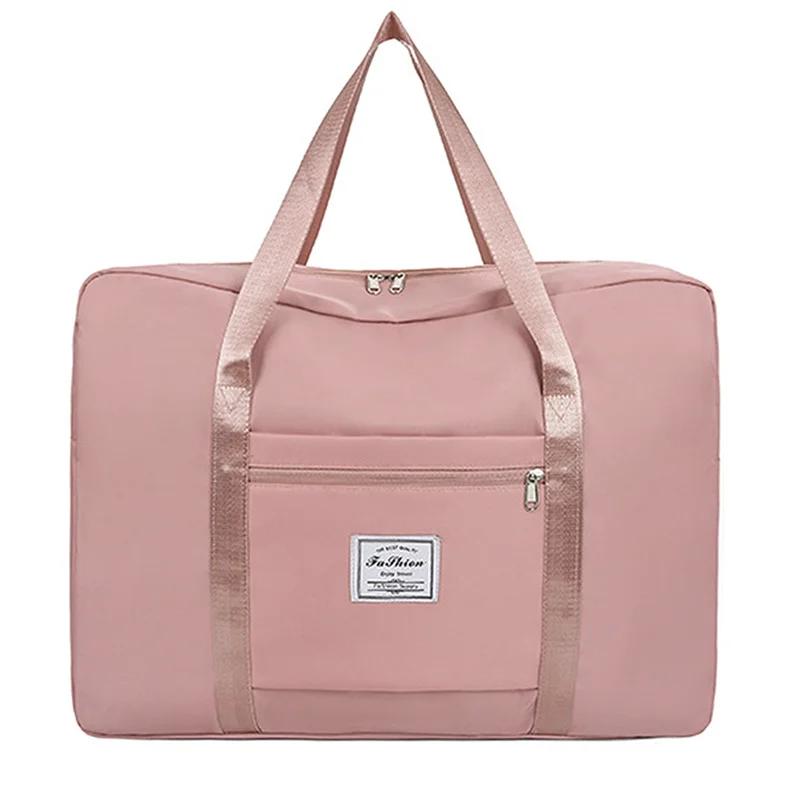Zusammenklappbare Reisetaschen, große Kapazität, wasserdichte Gepäcktasche, Handtasche, Reisetasche, Fitnessstudio, Yoga, Aufbewahrung, Umhängetasche für Frauen – Detail 16