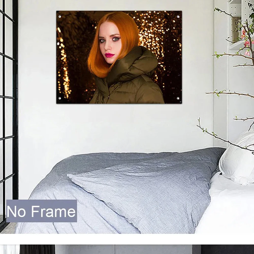 1Pc Frameless Perso…