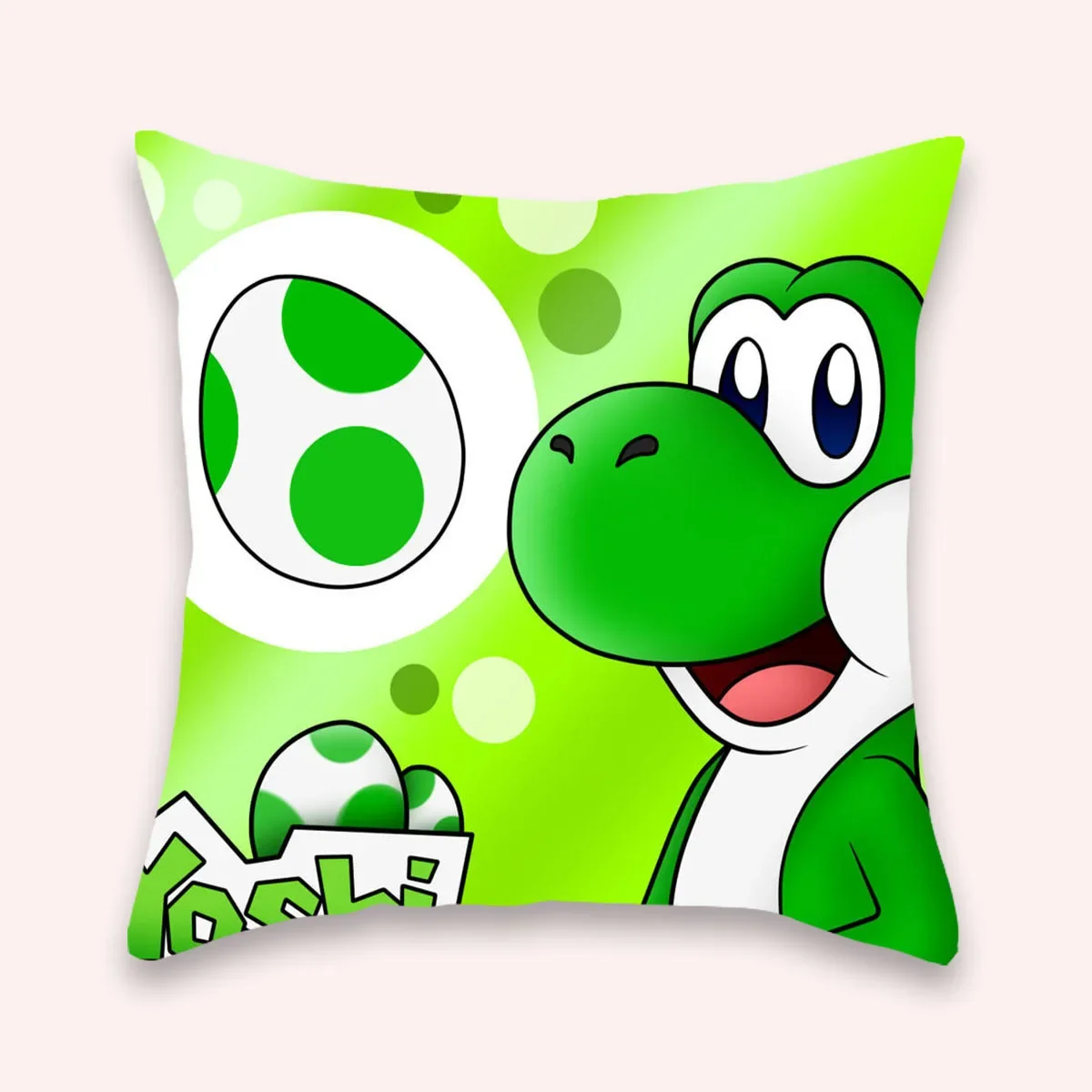 45*45cm Super Mario Bros Kissen bezug Anime Kissen bezug Cartoon Mario Luigi Yoshi Bowser Wario Figuren Home Druck Kissen bezug