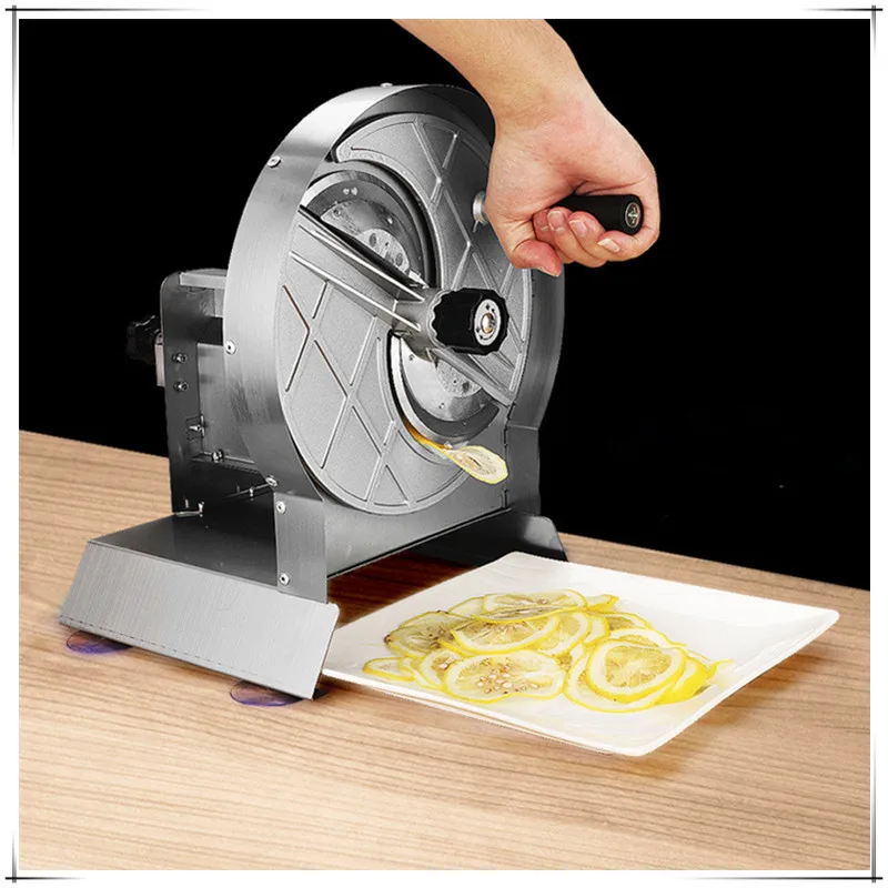 Potato slicer Commercial manual electric ultra-thin potato chip machine automatic fruit cutting machine lemon slicer