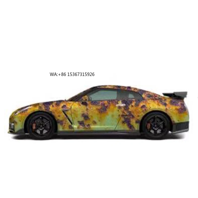 

China Manufacturer Low Price Car Whole Body Decal Rust Vinyl Auto Wrapping Film