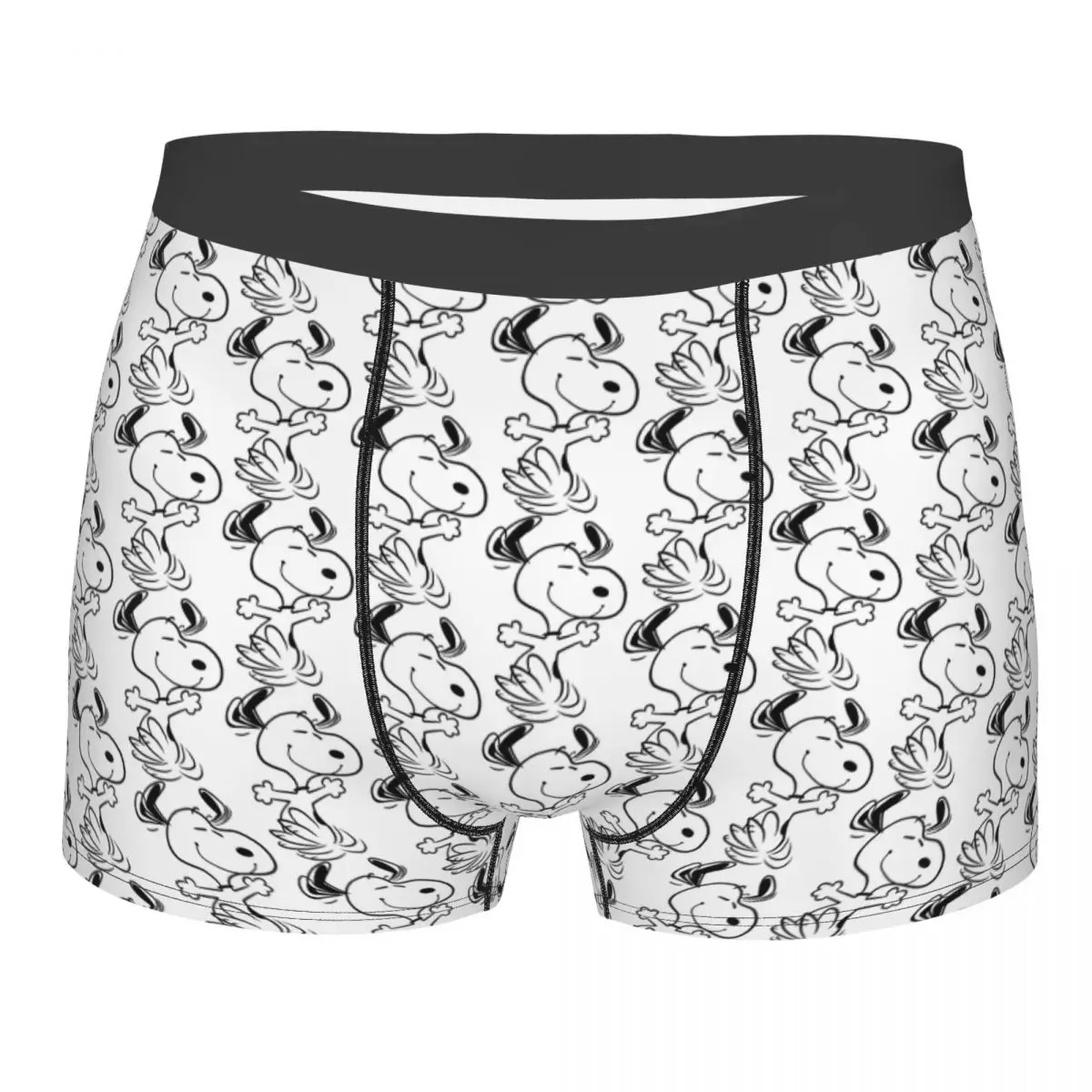 

Пользовательские S-snoopys анимированные мультяшные шорты-боксеры для Homme, нижнее белье с 3D принтом, трусы, эластичные трусы