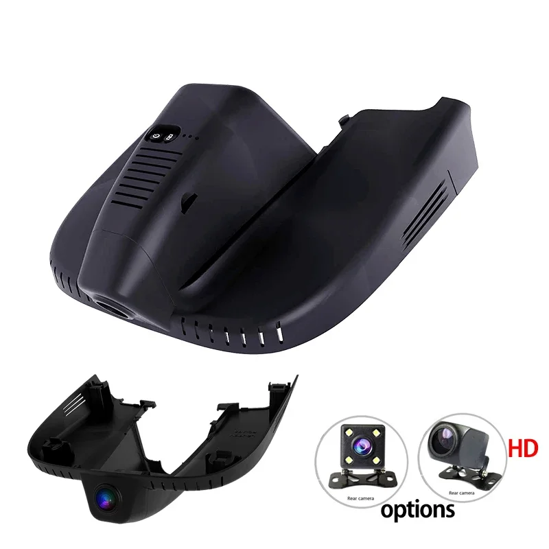 4K 2160P سوبر سيارة DVR APP واي فاي مسجل فيديو ل ألفا ريميو جوليا ستيلفيو 2017 2018 داشكام كاميرا FHD 1080P زاوية واسعة #1