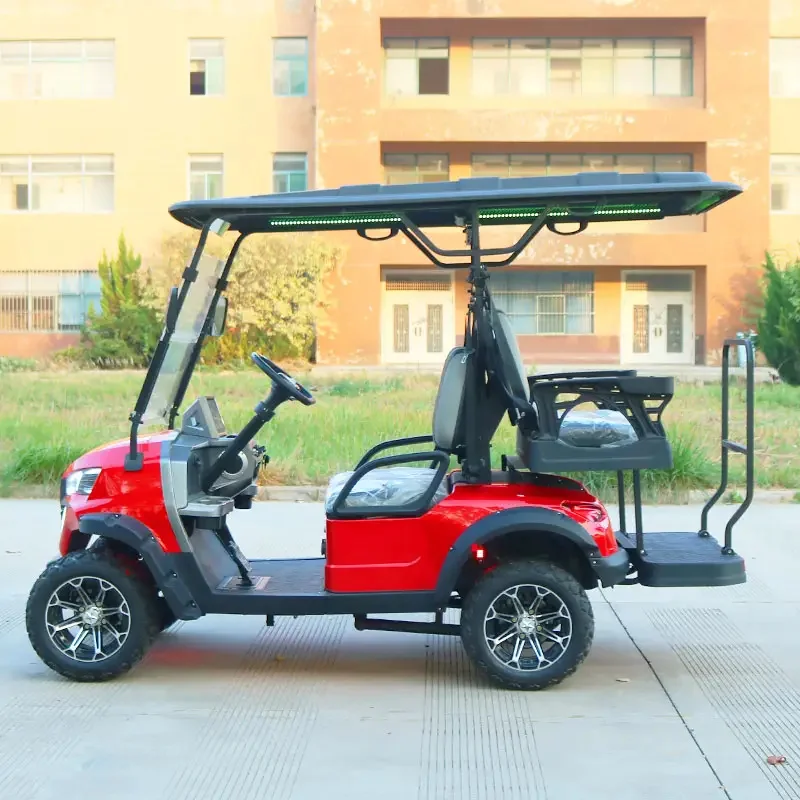 MMC Luxury Design 2/4/6 Seater Golf Carts Family Lifted Lithium Golf Car48v/72v Utility Vehicle Hunting Electric Golf Cart