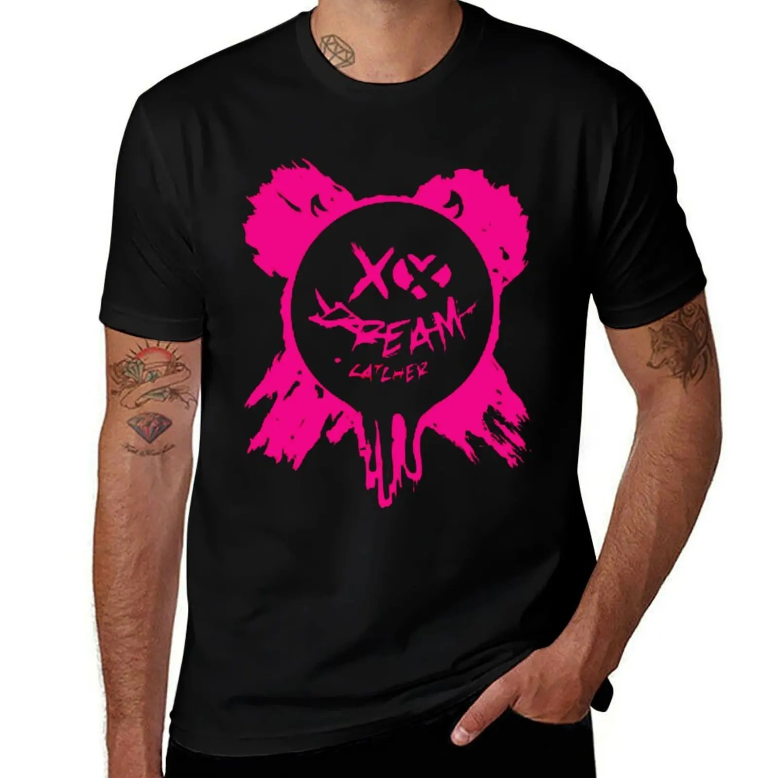 Dreamcatcher Primavera sound logo T-Shirt Basic Simple Casual Short Sleeve Tee
