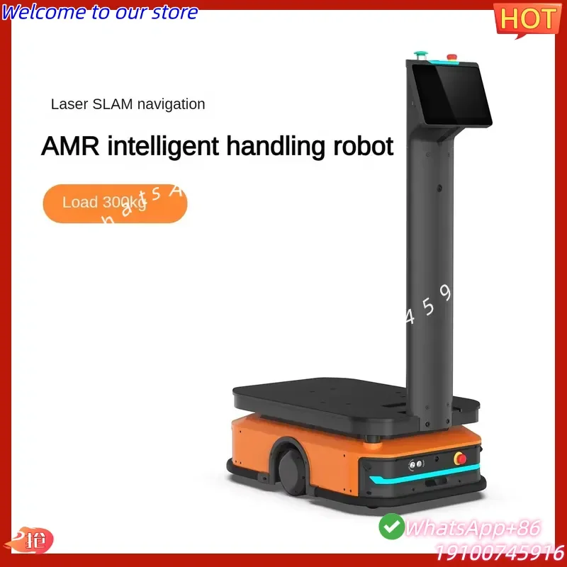 2026Hot X300B Series AMR Material Handling Multi-sensor Navigation Cross-zone Access 3C Electronics Material Transfer