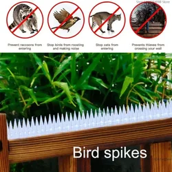 Net Anti-Cat Dogs Bird Repellent Mat Prickle Strips Keep Away Safe Plastic Spike Thorn Garden Cat Scat Mats Cats Dog Door Pet