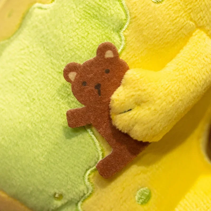 19 cm opposés solaires monstre jaune en peluche jouet mignon le Pupa gros yeux en peluche Anime poupée doux câlin peluche cadeaux d'anniversaire Fans