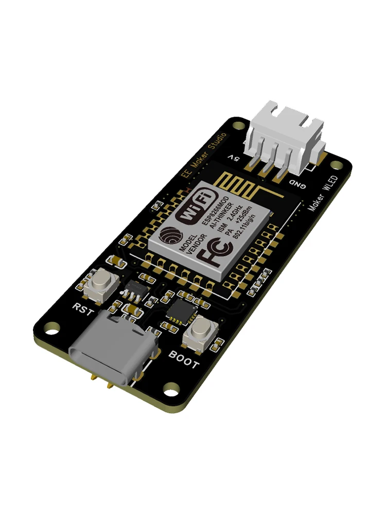 Moduł kontrolera WLED, ESP8266 ESP-12F WiFi Sterownik Taśmy LED RGB do Oświetlenia Ambientowego Obudowy i Inteligentnego Domu — zdjęcie produktu 7