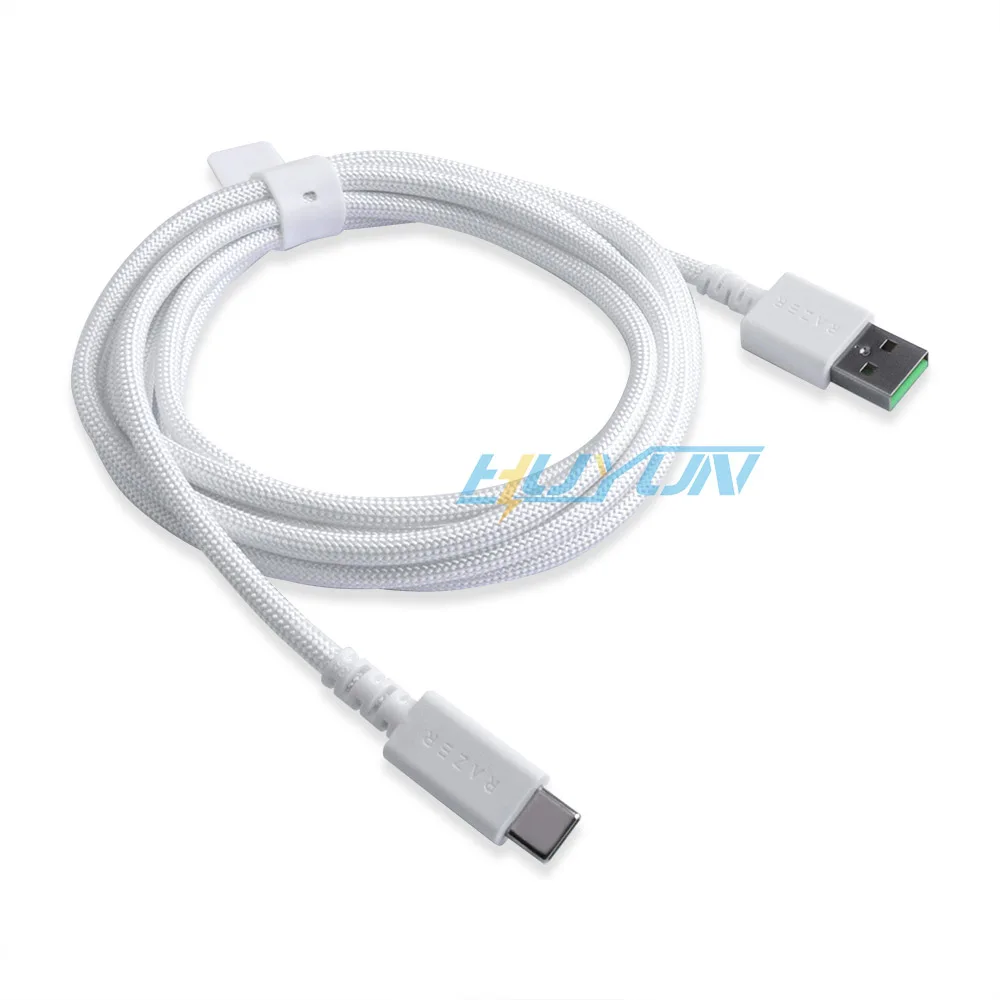 

Large Current Type-C Cable Data fast Charge For Ra.zer Viper V2/V3 pro Deathadder V3 pro Mouse Keyboard Headphone
