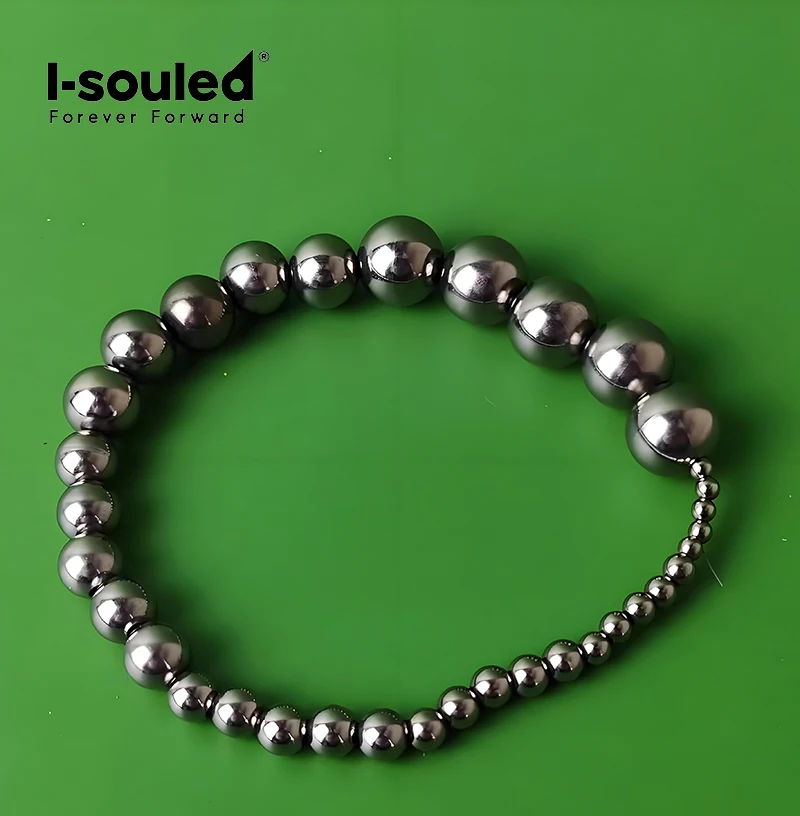 G23 Titanium Beads in Sizes from 3mm to 12mm,Corrosion - Resistant Titanium Alloy Beads, Essential for Handmade Jewelry Making