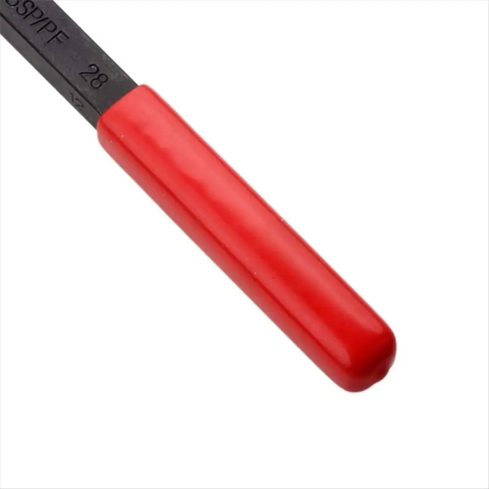 0.75-3mm Pitch Thread Repair File Metric Durable External Thread Restorer Portable Bearing Steel Bolt Teeth Restore Tool