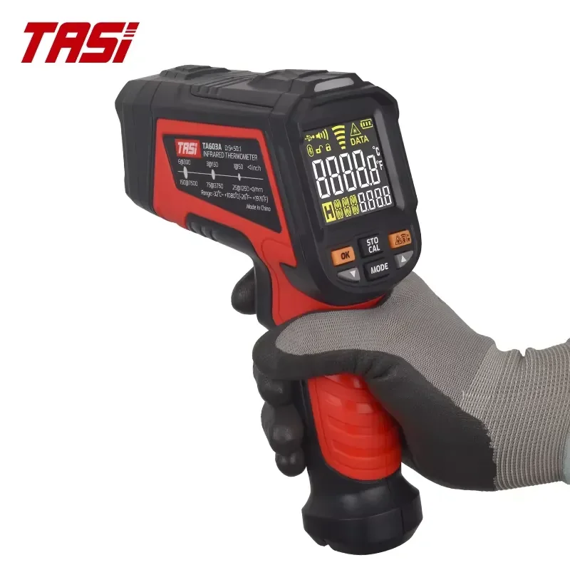 TASI TA603B Professional Digital Mini Size Sensor for HVAC Automotive Food Industries OEM ODM view 6