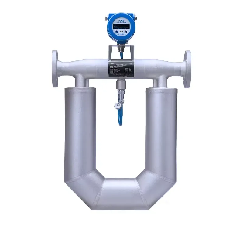 LPG Coriolis Mass Flowmeter High-precision Fuel Flow Meter Oil Density Meter