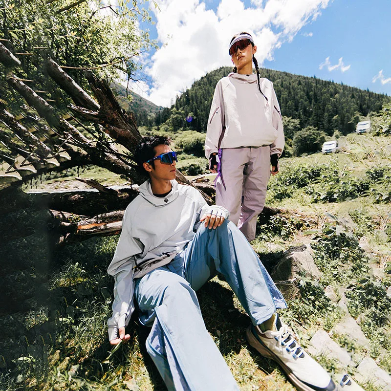 Outdoor Adventure Ready! Men's Lightweight & Quick - Dry Reflective Sports Hoodie