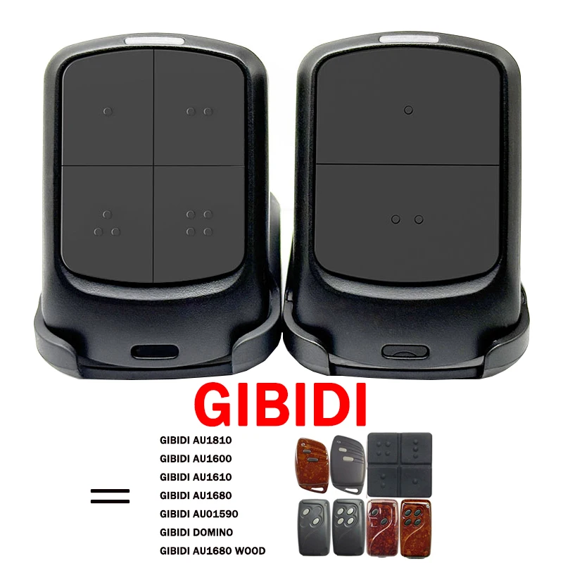 

GIBIDI Garage Door Remote Duplicator For AU1600 AU1810 AU1610 AU1680 AU01590 DOMINO AU1680 WOOD 433MHz Handheld Transmitter