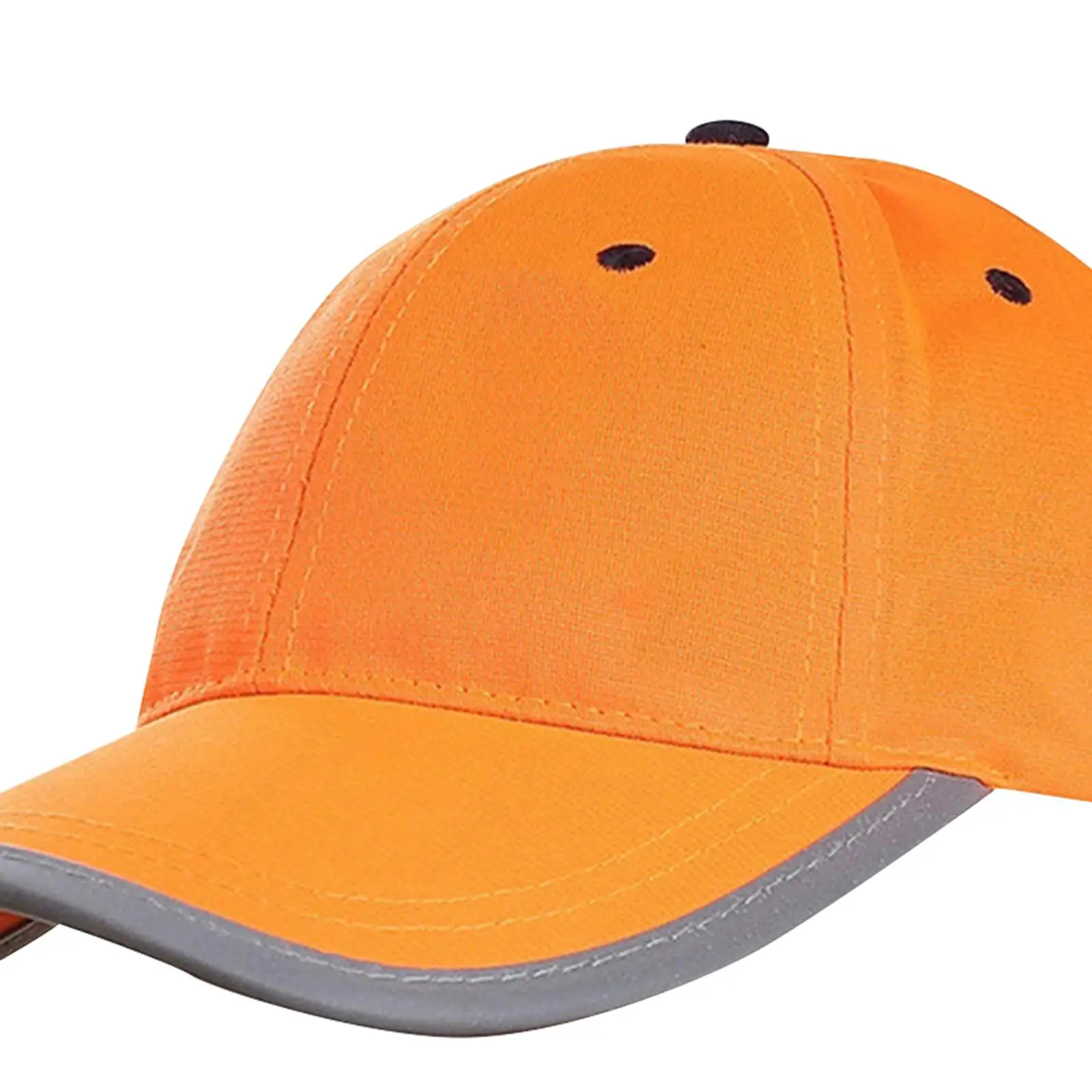 Gorra de tráfico para hombre, sombrero fluorescente, gorra de béisbol reflectante de alta visibilidad para miembros de la familia