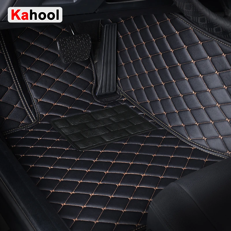 KAHOOL Custom Car Floor Mats For Mini clubman R55 F54 Auto Carpets Foot Coche Accessorie