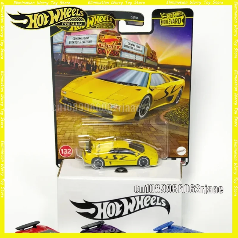 

2025 Hot Wheels Boulevard 27 Series Benz 500 SLC Mitsubishi Nissan Car Model Collection Alloy Cars Model Ornament Christmas Gift