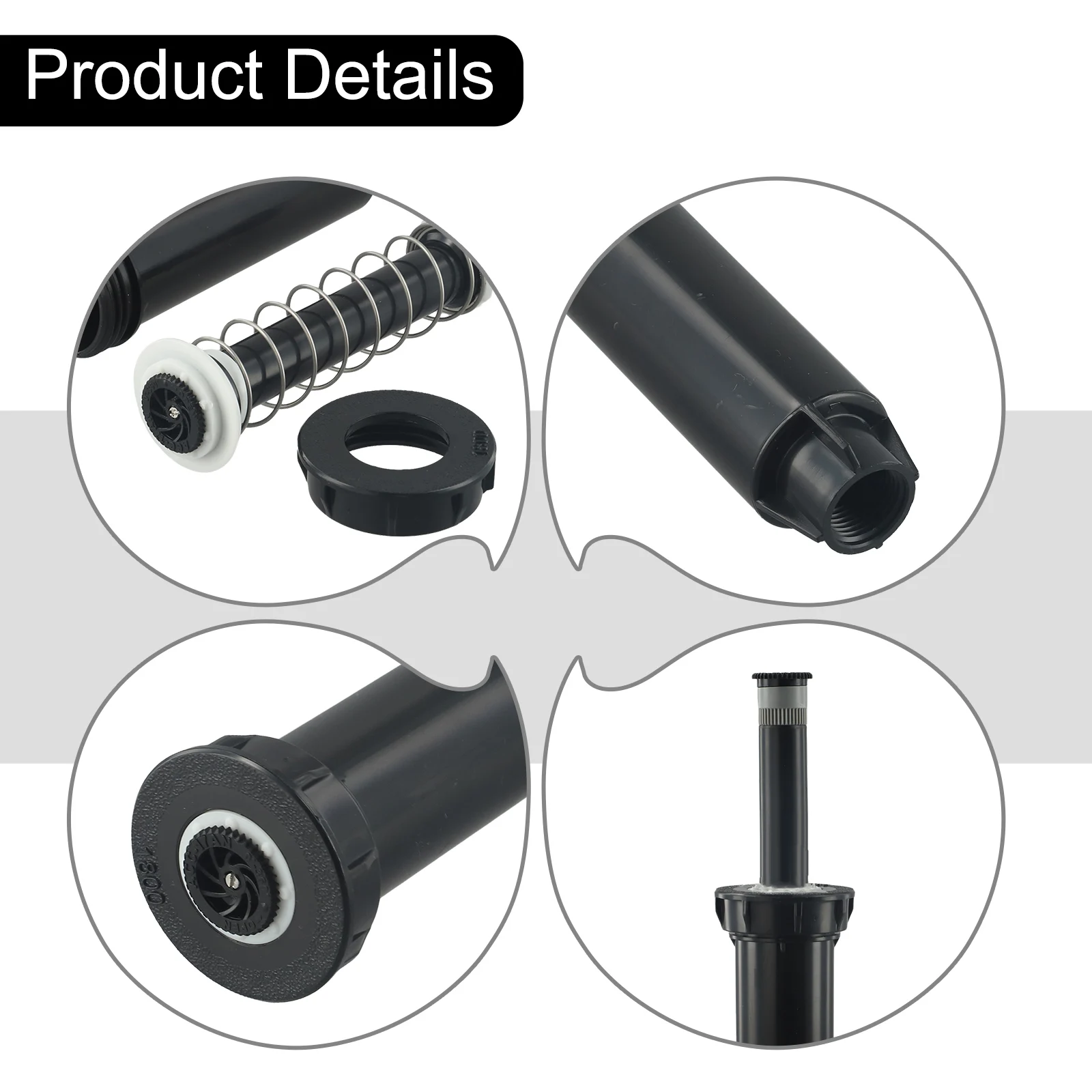 Tool Lawn Sprinkler 1pcs Accessories Buried Diffuser Lawn Sprinkler Watering Equipment 1/4 Points Exquisite High Quality