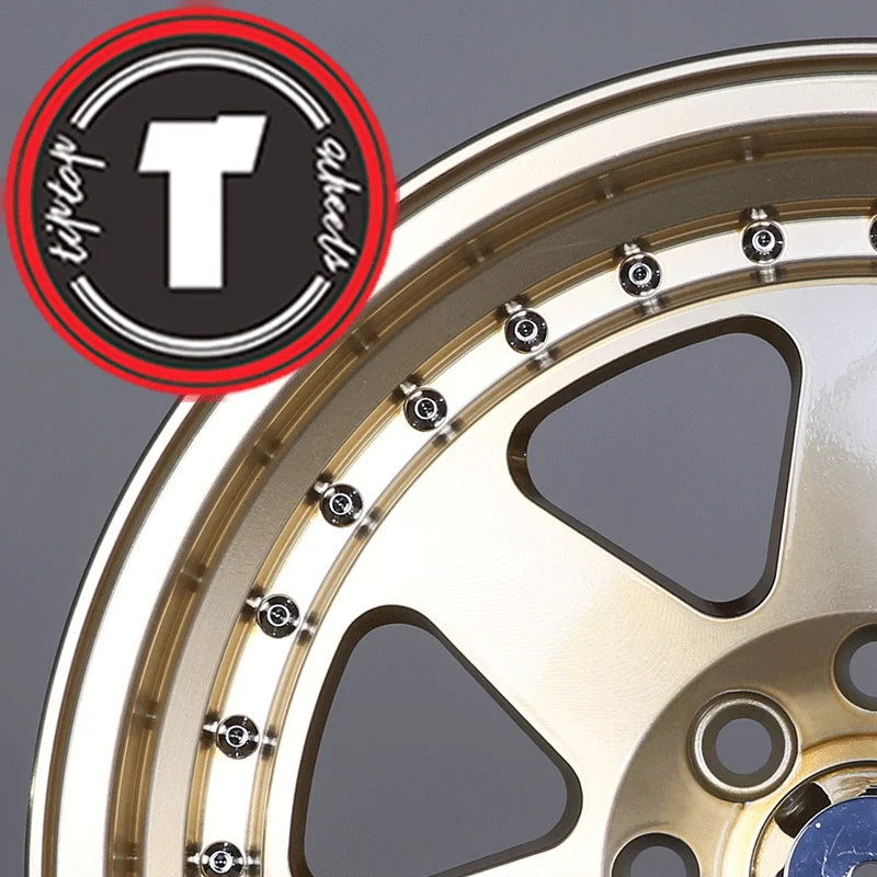 عجلات صب سبيكة 15 16 Aros Para Autos مع Pcd 4x100 للبيع حافة سيارة مخصصة 15 بوصة 16 #4