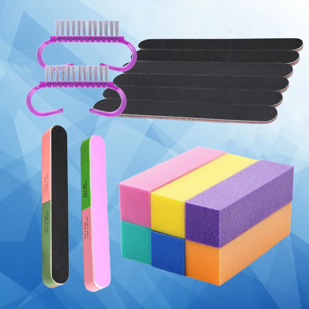 

1Set Durable Nail Files Polishing Buffers Sanding Strip Manicure Tool for Girls Women Nail Art Polishing Buffers