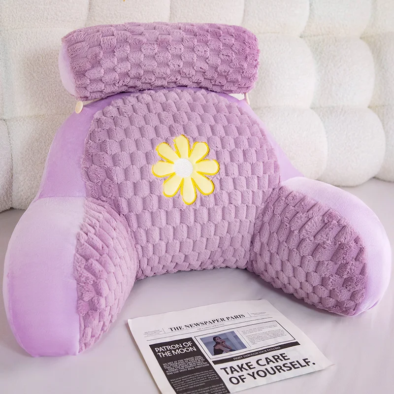 65x45 سنتيمتر ديزي اللوح الأمامي وسادة الخصر وسادة داعمة لينة محشوة Plushies غرفة نوم المنزل رمي وسادة هدايا للفتيات