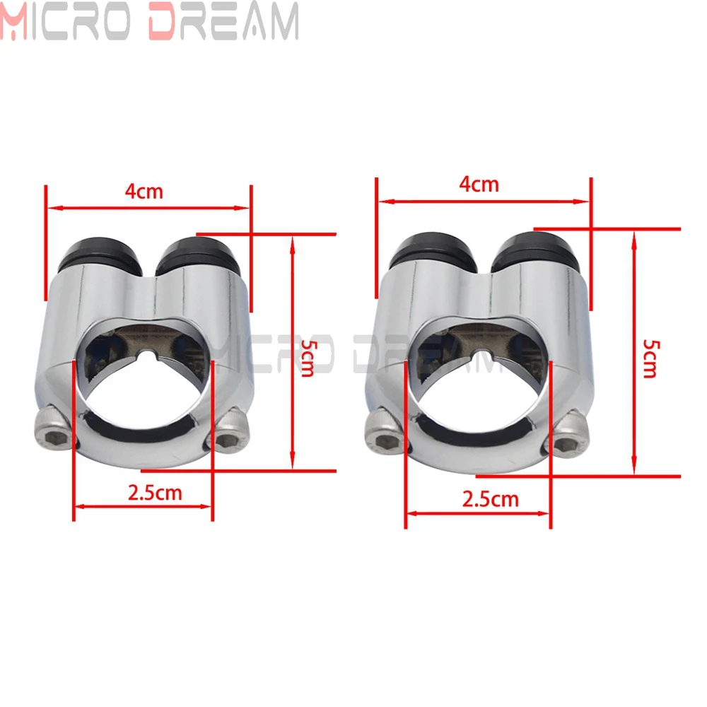 Dubbele Momentary Knoppen Motorfiets 7/8 "& 1" Stuur Schakelaar Motor Claxon Elektrische Start Kill Lamp licht AAN UIT