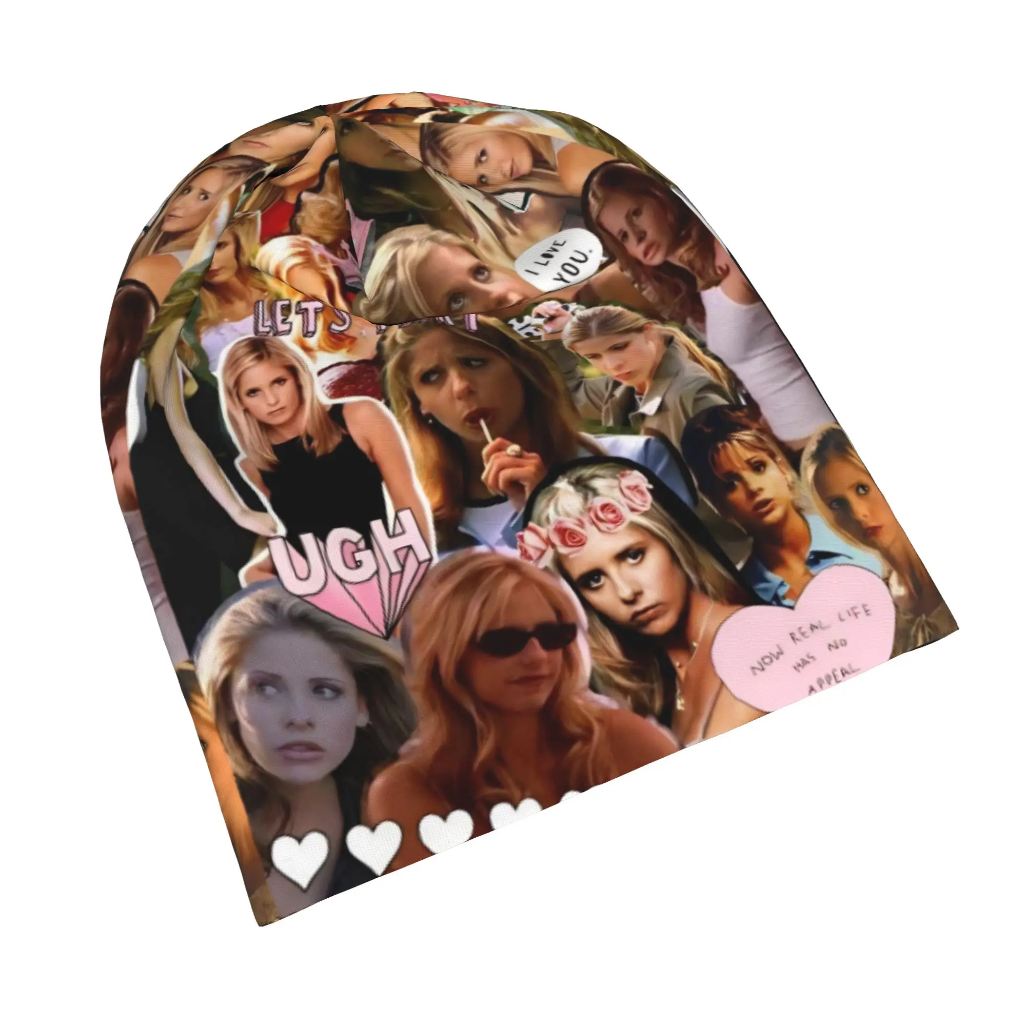 Buffy the Vampire Slayer Cap Horror Movie Vintage Unisex Outdoor Skullies Beanies Hat Summer Warm Thermal Elastic Bonnet Hats