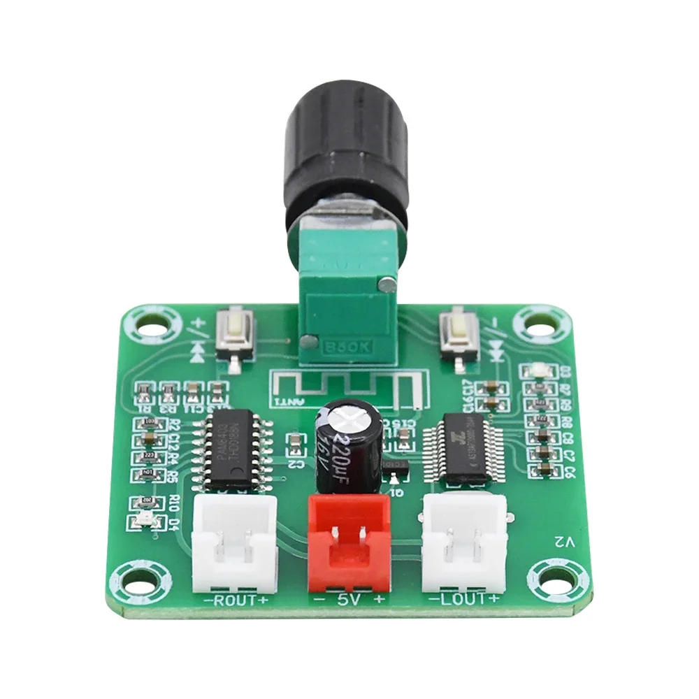 Digital PAM8403 Small Power 5W Amplifier Board 2 Channel Bluetooth 5.0 DIY Home Sound Speaker Amp Module Amplificador