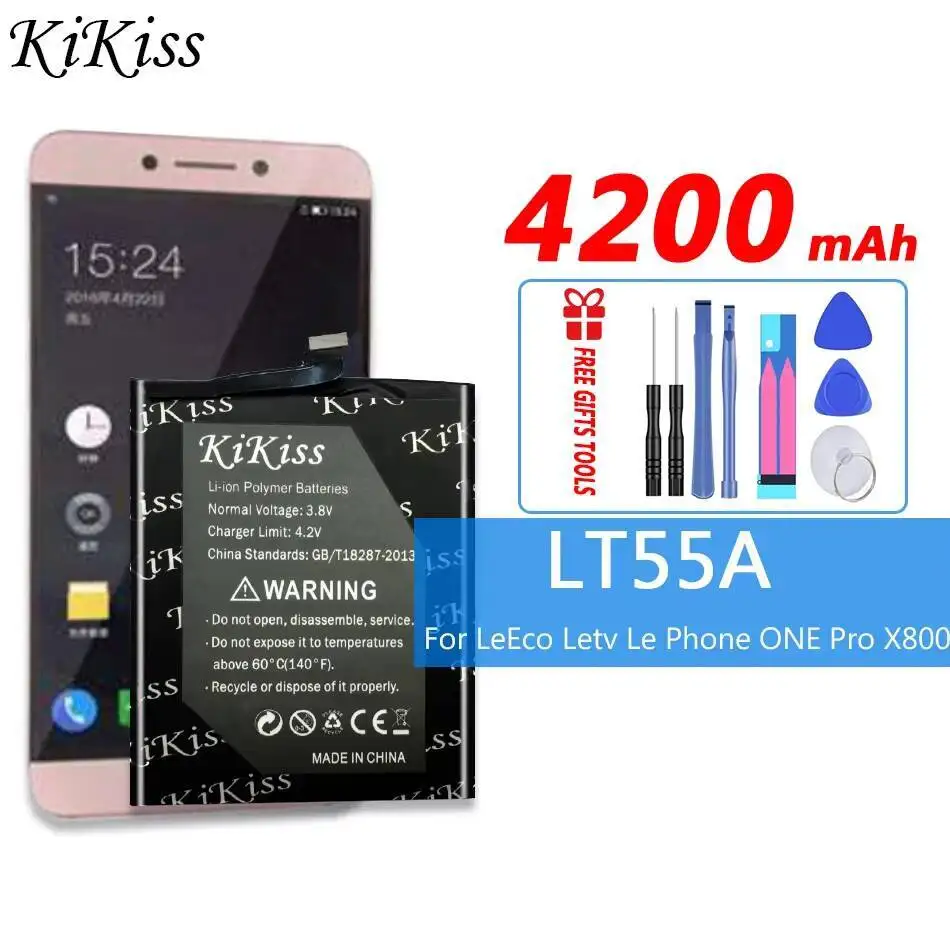 4200Mah Leeco Letv LE Phone One Pro X800 用信頼性の高い電源 LT55A モバイルバッテリー