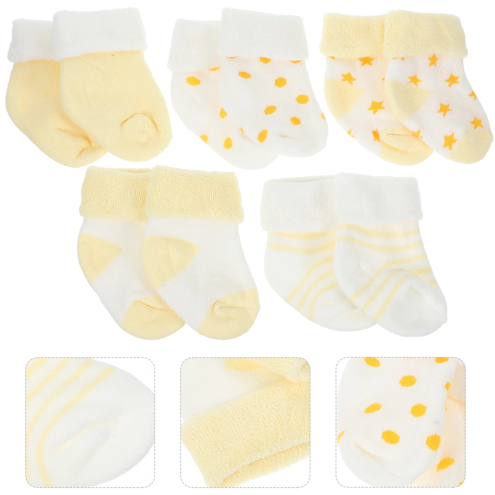

Winter Warm Baby Socks Newborn Toddler Cotton High Ankle Socks For Girl Boy Daily Use Comfortable Soft Cozy Footwear For