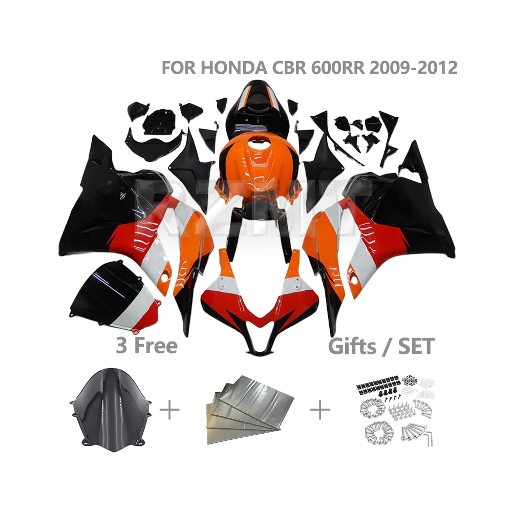 

Motorcycle Fairing Kit ABS FOR HONDA CBR600RR 2009 2010 2011 2012 CBR 600RR Customized Motorcycle Frame & Body Parts H0609-119a