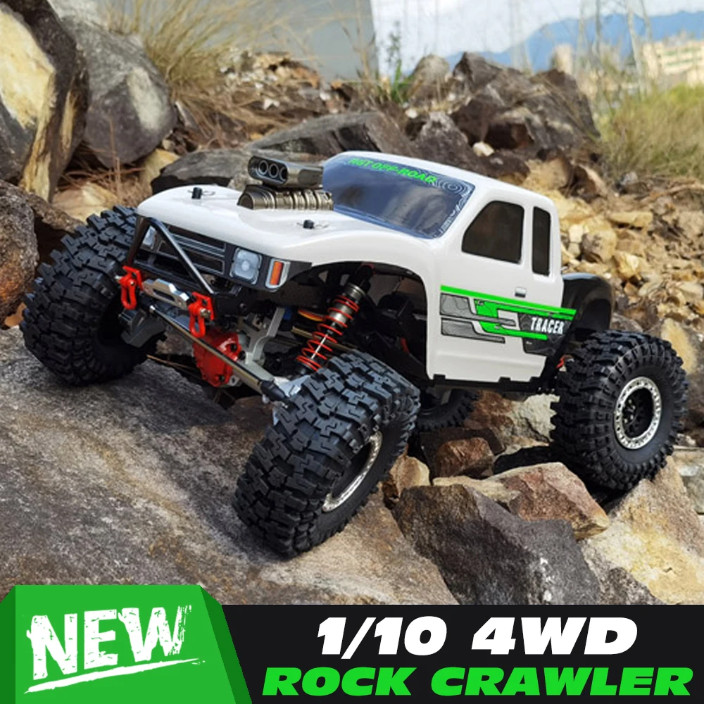 RGT EX86180 PRO 1/10 2.4G 4WD RC سيارة تتبع الصخور الزاحف الكهربائية التحكم عن بعد عربات التي تجرها الدواب على الطرق الوعرة تسلق مركبة للبالغين