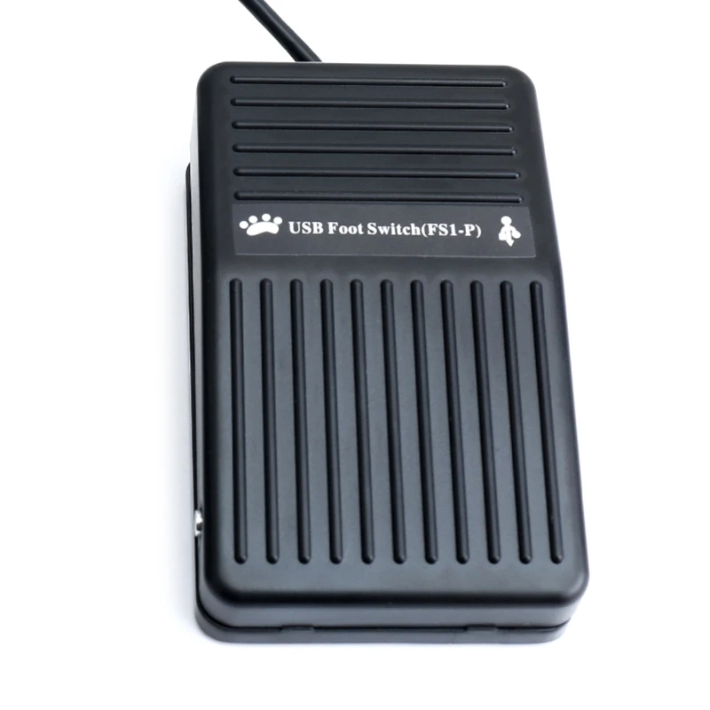 Easy to Use USB Foot Pedal for Customs Key Action Mouse Keyboards, Perfect for Multimedia Professional for Video Game