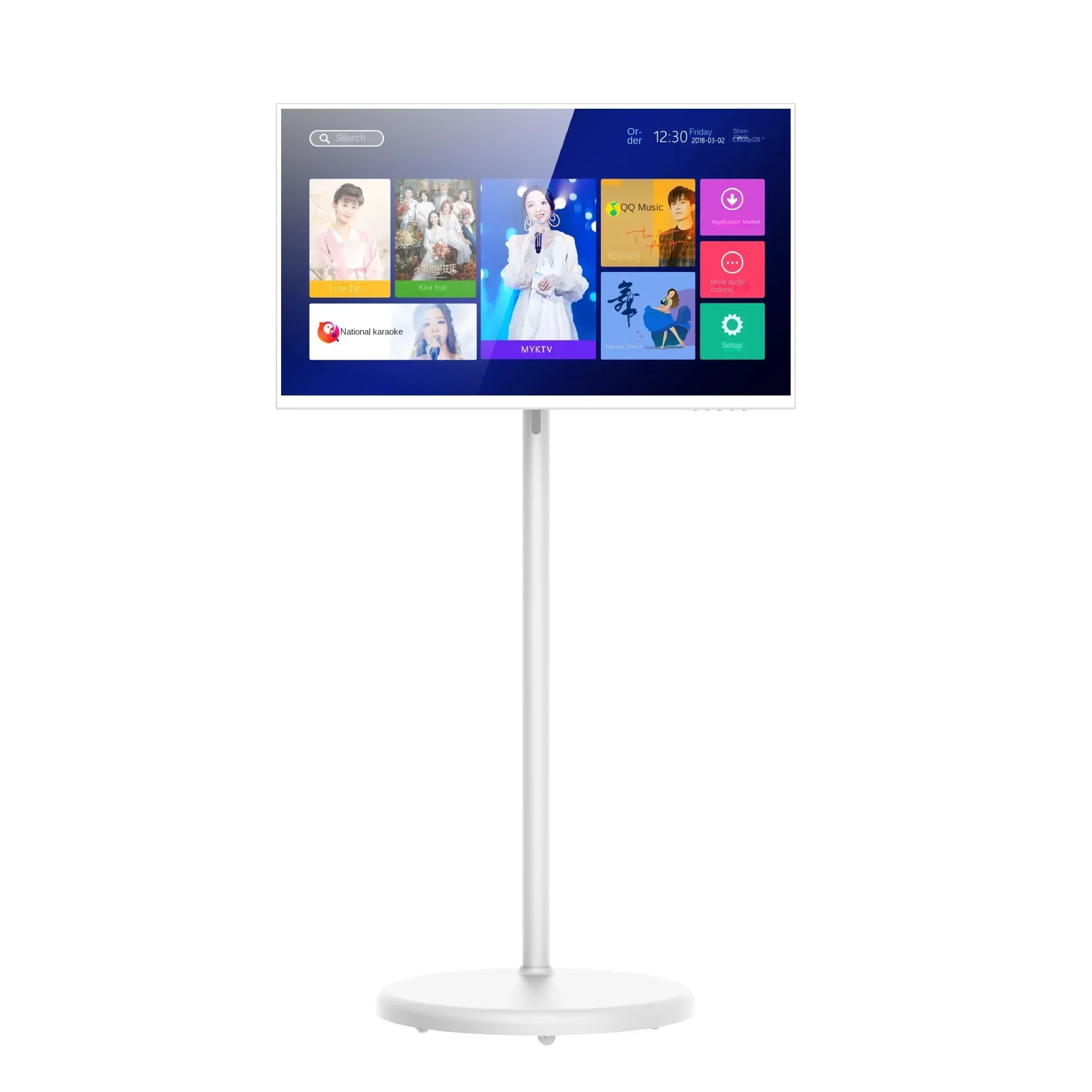 

27-Inch All-In-One Intelligent Wireless Display Direct Broadcast Fitness Screen For Indoor Use Touch Screen 2.5mm Pixel Pitch