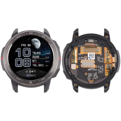 Écran LCD AMOLED pour Honor Watch GS Pro, avec numériseur, assemblage complet, réparation d'écran de montre, pièce de rechange