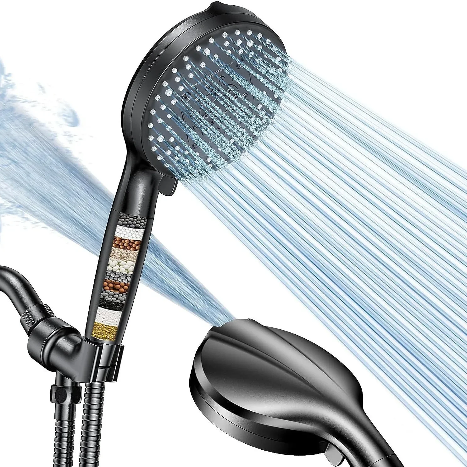 Home handheld showerhead multifunctional shower mode bathroom showerhead shower set