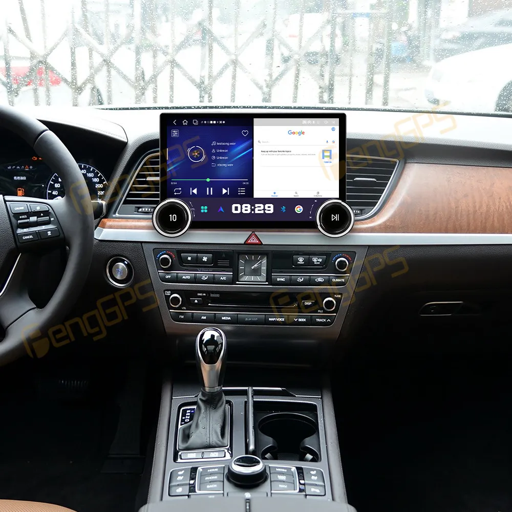 Car Accessories Radio For Hyundai Genesis 2013-2016 Android Auto GPS Navigation Multimedia Stereo Receiver Head Unit Offline