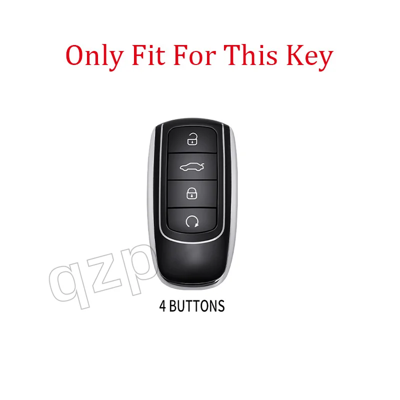 합금 및 TPU 키 케이스, Chery Jaecoo J7 7 J8 Omoda 5 C5 Tiggo 8 Arrizo 6 8 Pro 키 체인 쉘 커버, 거치대 자동차 액세서리