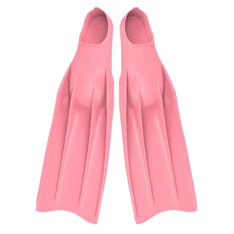 

Diving silicone fins pink swimming feet deep diving assistive equipment acceleration assistance training soles