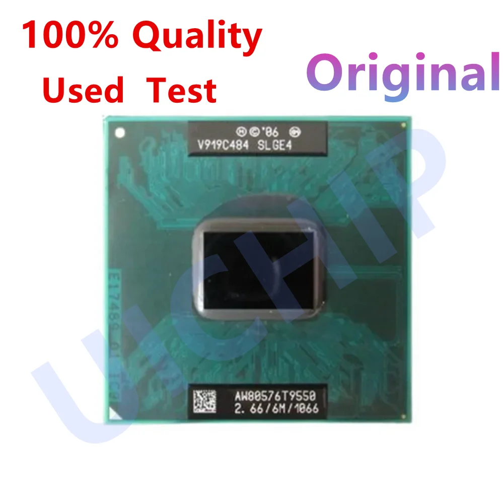 T9550 SLGE4 2.6 GHz Dual Core Dual Thread CPU Laptop Processor 6M 35W Socket P