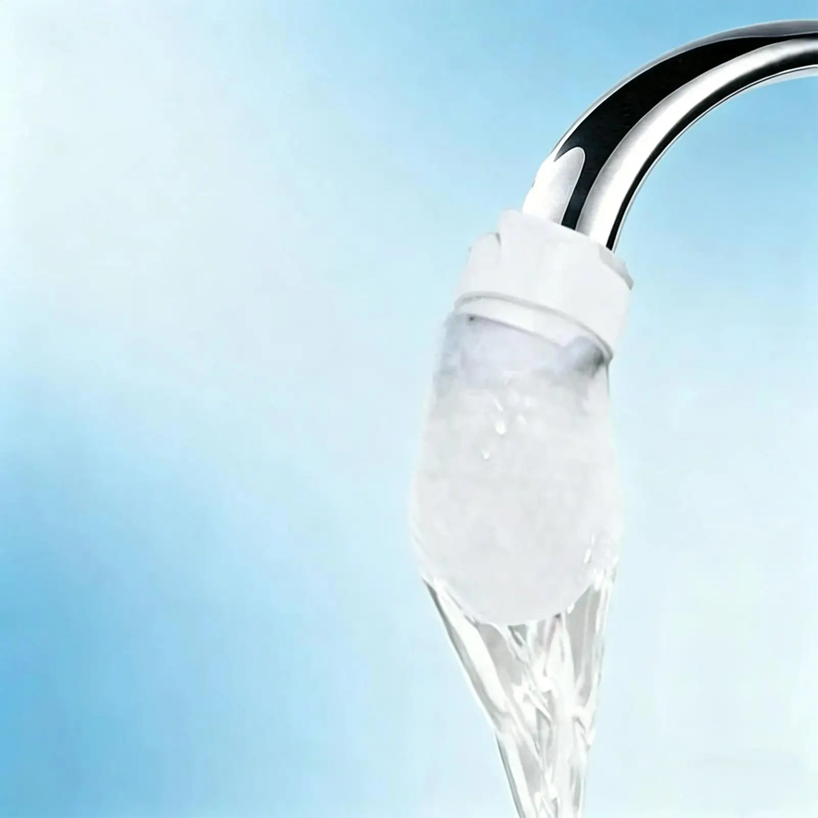 30Pcs Faucet Filter Cotton,Anti-splash Removes Sand Filters With T-strap ,Water Purification Socks For Tap Water Rust Removal