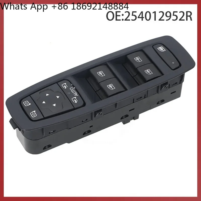 254012952R suitable for Renault Megane Auto Accessories Electric Window Glass Lifter Switch