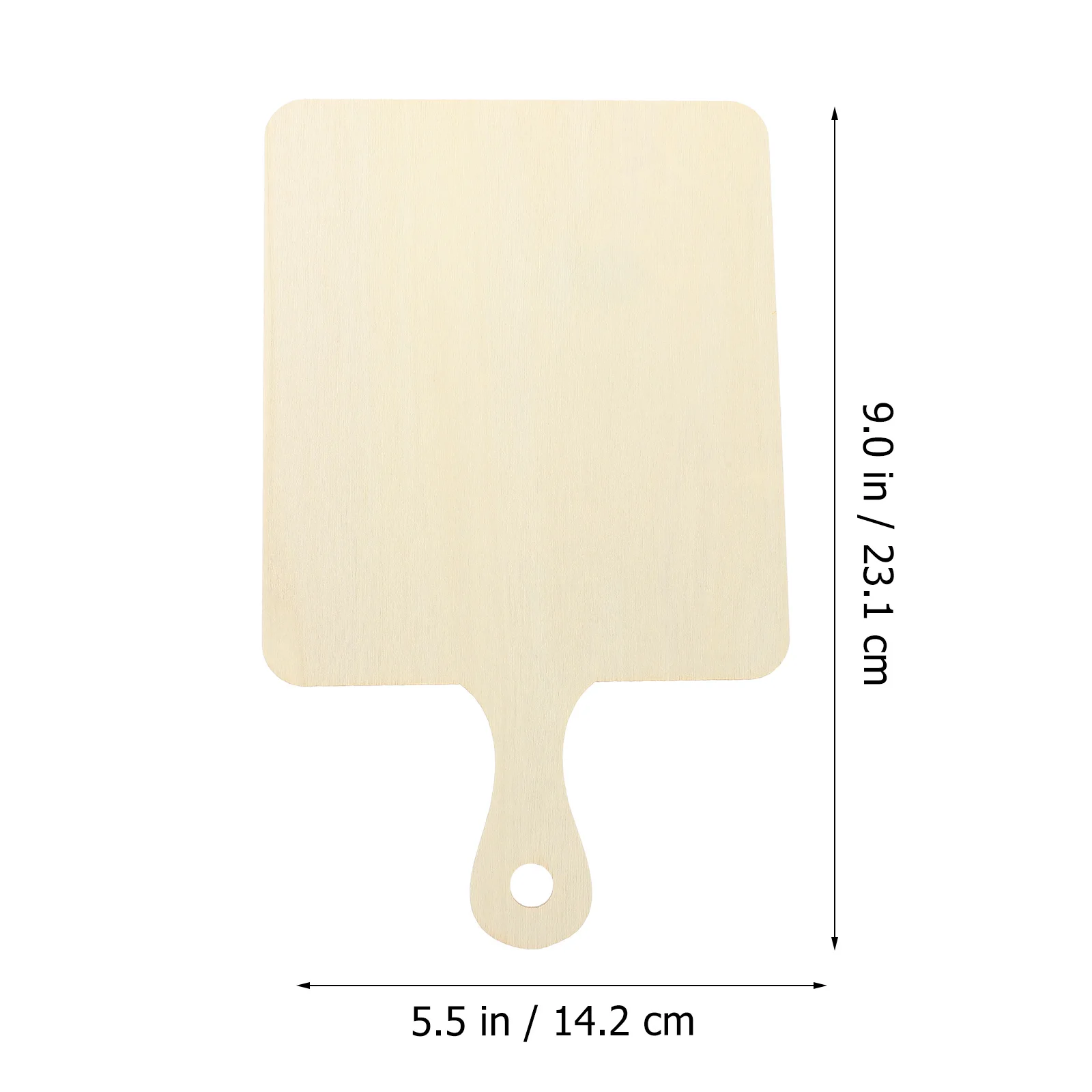 6개입 나무 도마 미니어처 미완성 블랭크 DIY 어린이 페인팅 보드 안전 무독성 주방 서빙 트레이