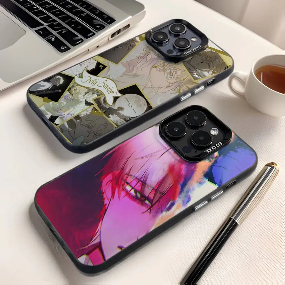 

Anime A-Alien Stage Luka Phone Case For iPhone 16,15,14,13,12,11,8,7,Pro,Max,Plus,Mini,XS,SE Anti Fall Black Matte Hard