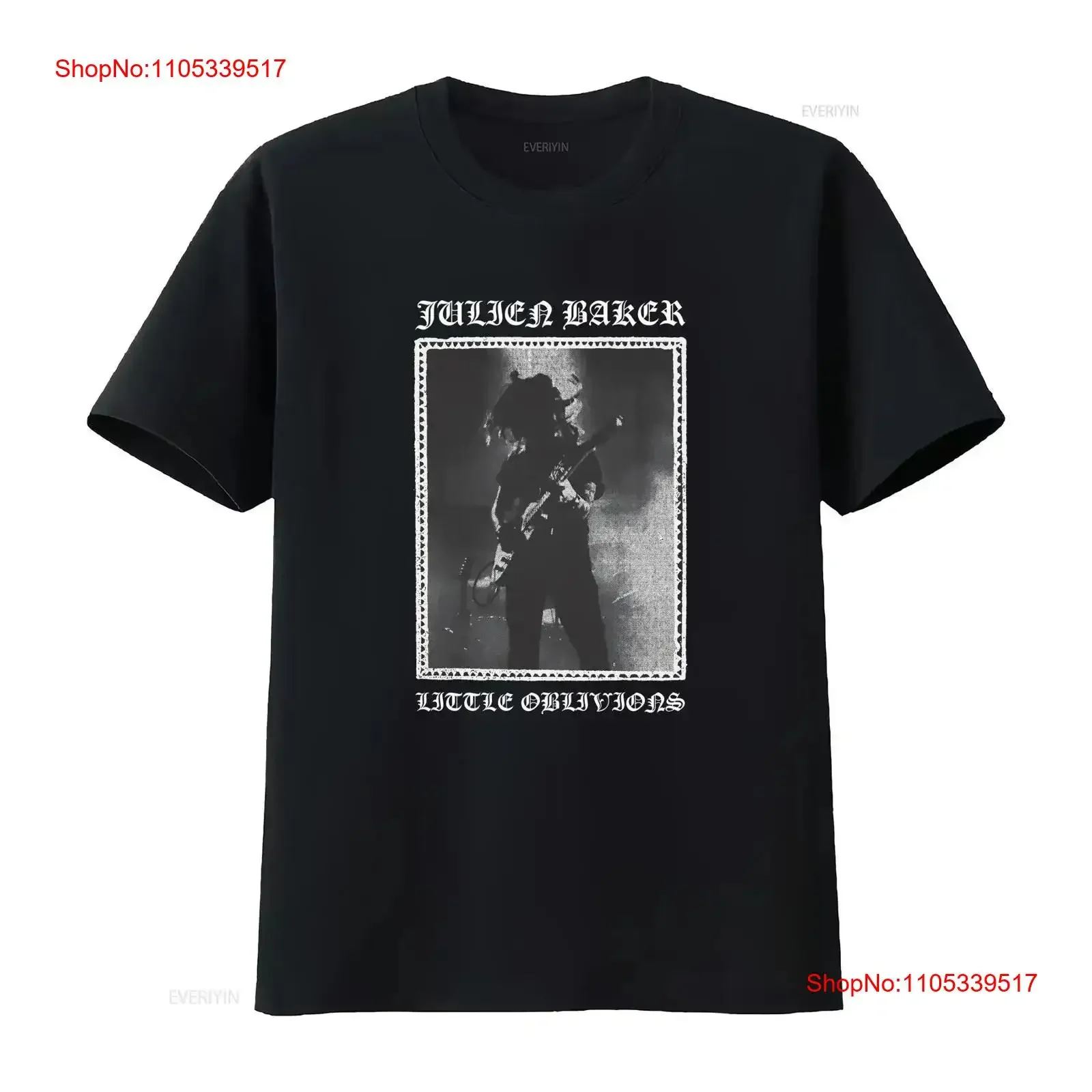 Retro Little Oblivions Julien Baker T Shirt Classic Black S 5XL VE788 long sleeves vintage Washed graphic Stylish vintage homme