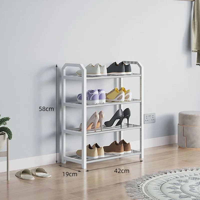 

Plastic Simple Shoe Rack Slim Shelf Japanese Outdoor Shoe Cabinets Space Saving Rangement Chaussure Entrance Furniture OC50XG