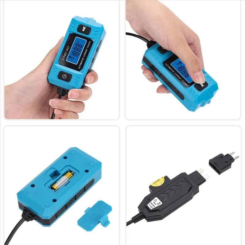 WCS-CNBJ-611 Automotive Fuse Current Tester Car Leakage Analyzer Fault Tester Automotive Fuse Current Testing Tool