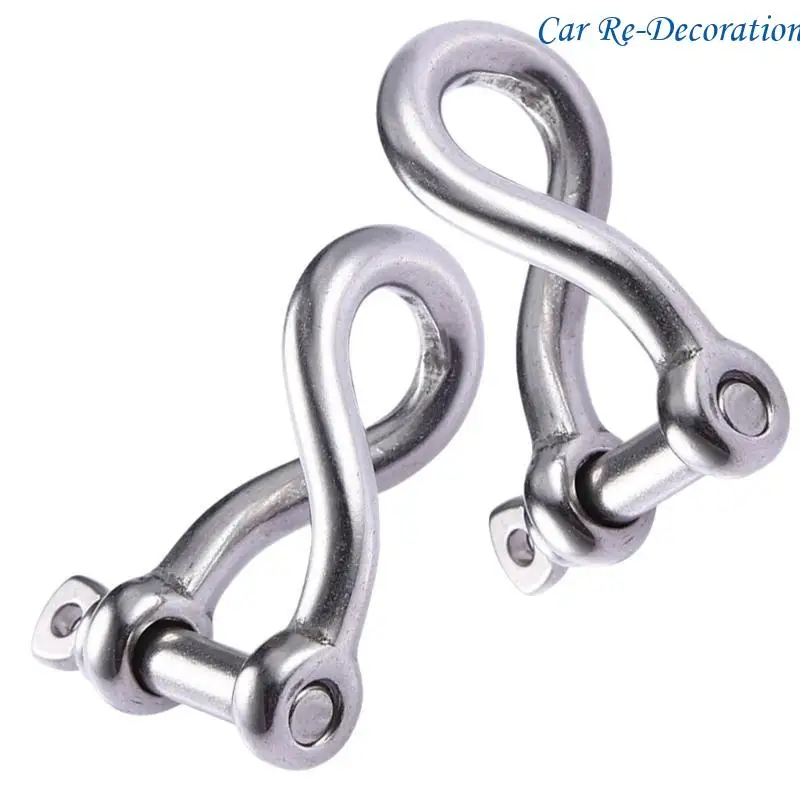 

R58D 5/32" Screw Pin Shackle for Sailing Marine Grade Stainless Steel Twist Shackle